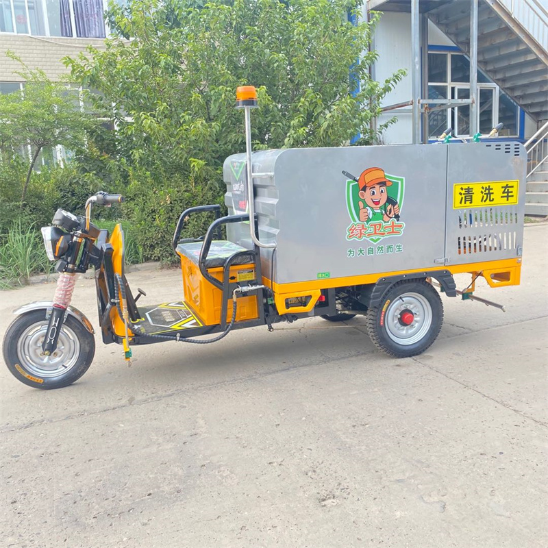 克拉玛依电动高压冲洗车CX700A（不锈钢箱体）