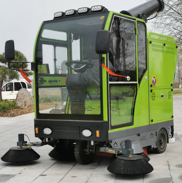 克拉玛依道路清洁广泛应用电动环卫清扫车