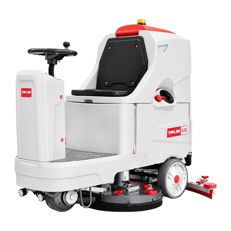 克拉玛依坦洁驾驶式洗地机M8