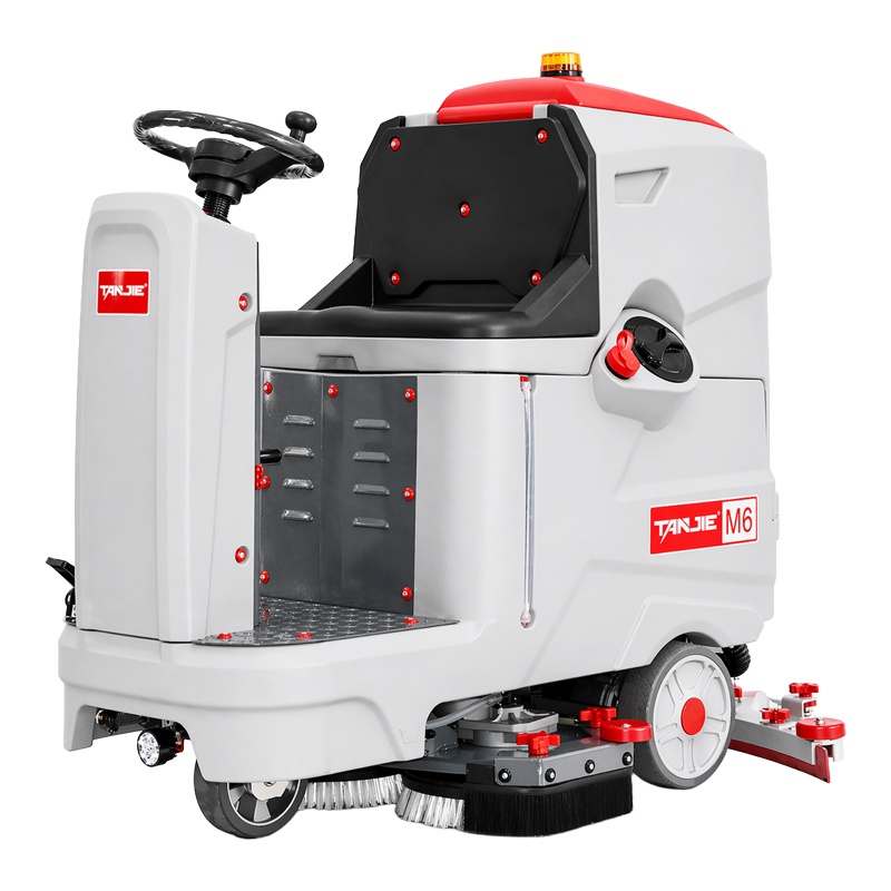 克拉玛依坦洁驾驶式洗地机M6【双刷】